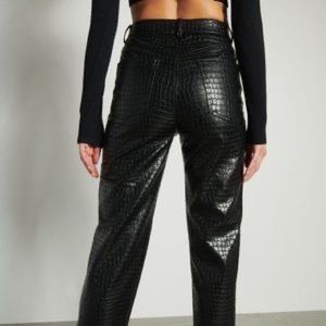 Dynamite Faux Leather Pants